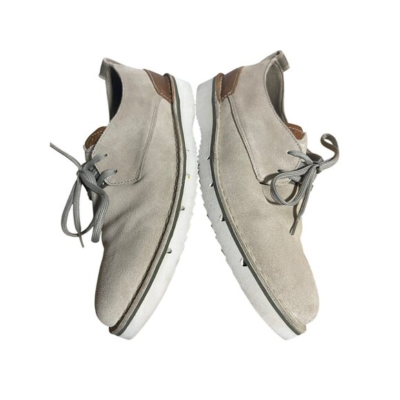 Clarks Mens Capler Plain Oxfords Sand Suede Derby Shoes Mens Size US 9.5 - Picture 10 of 10